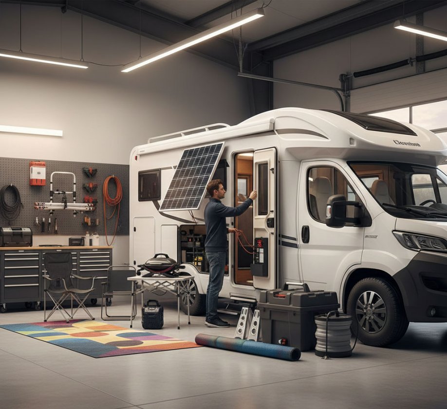 Campingvogn og autocamper tilbehør